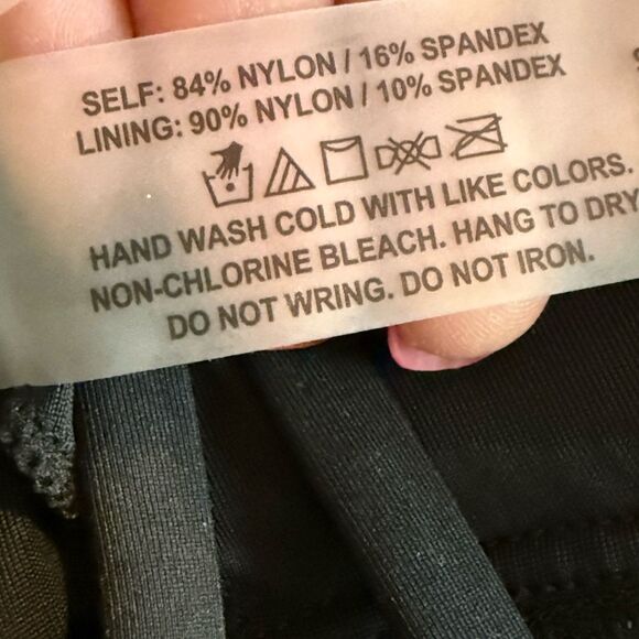 Elegant Catherine Malandrino size S Black Women's Swimsuit - Picture 7 of 7